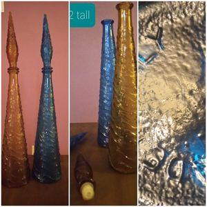 1 Lg. Vintage Mid Century Genie bottle (Choice of ONE)